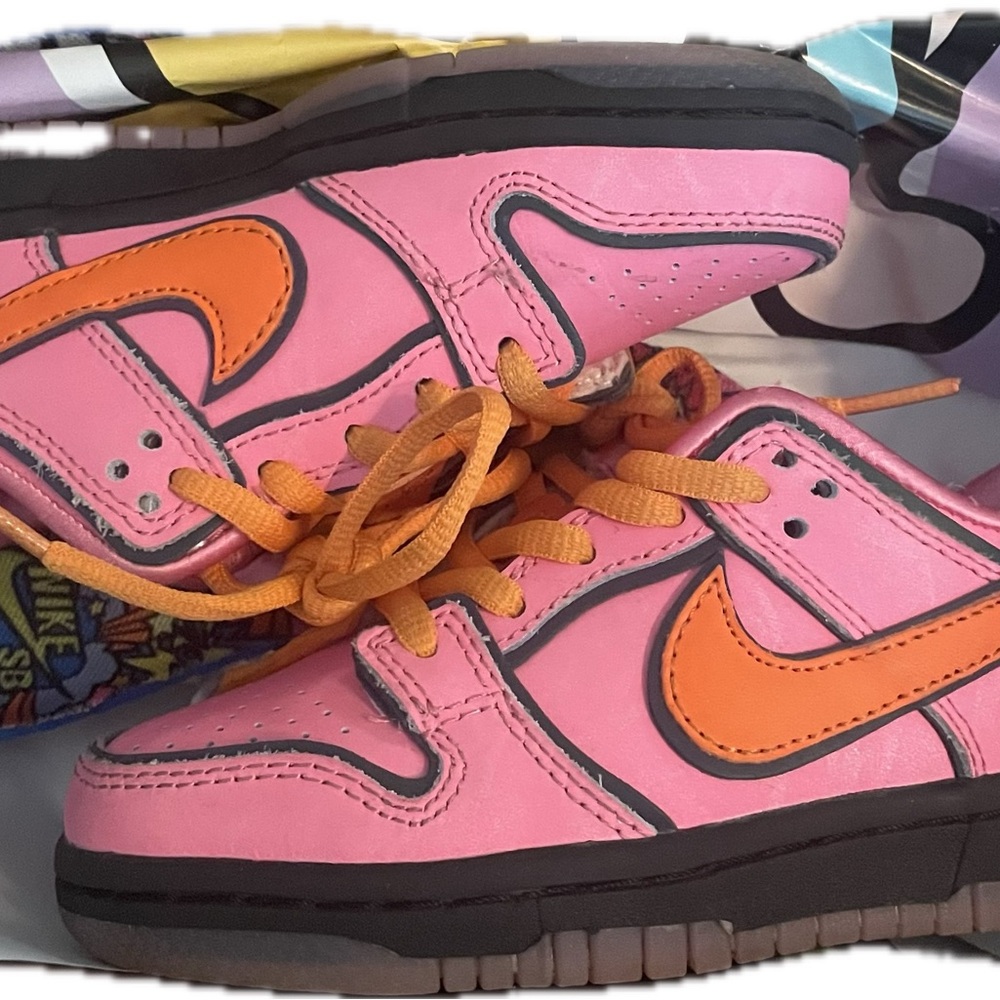 The Powerpuff Girls Dunks ‘Blossom’ Size 11.5C